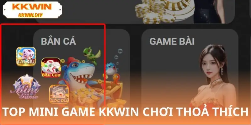 Danh sách Mini Game KKWIN đang có ở nhà cái